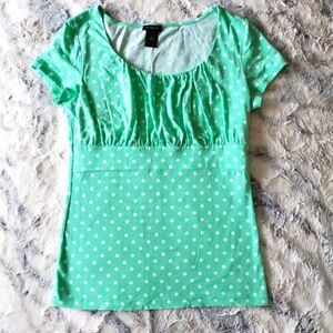 🦈 3/$20 Ann Taylor Mint Blouse